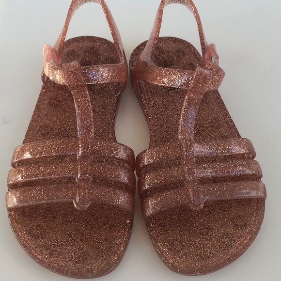 GAP Other - Gap Pink Glitter Jelly Sandals